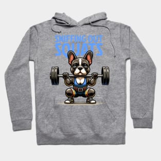 Sniffing Out Squats: French Bulldog Fitness Hoodie